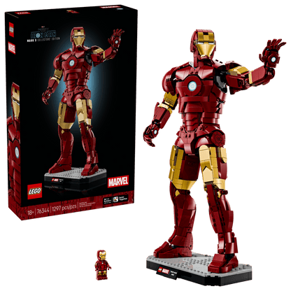 Lego Iron Man Mark 3 Collectors Edition 76344