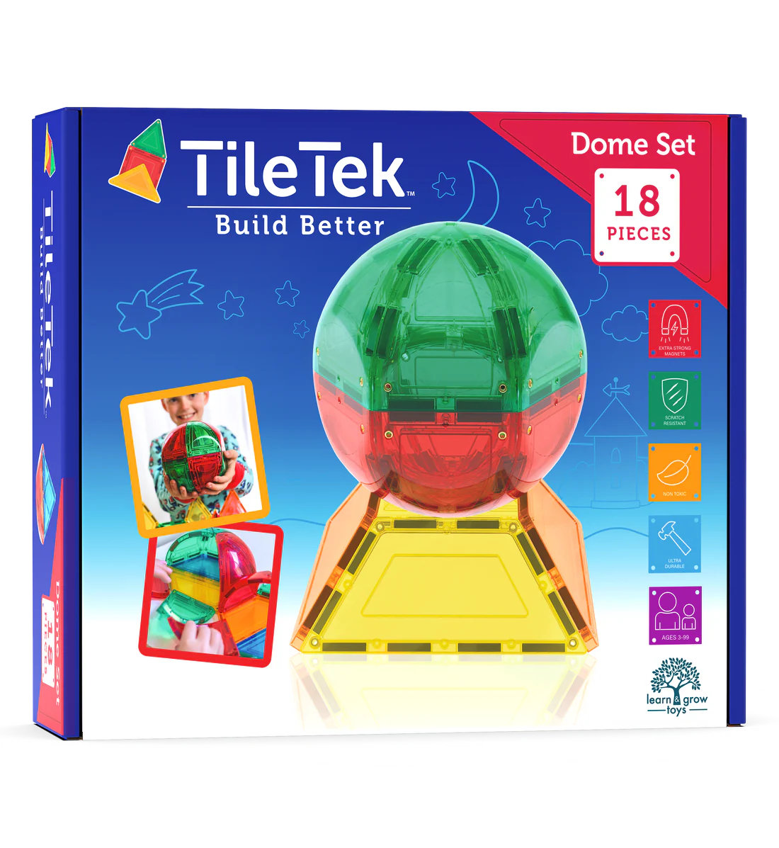 Tile Tek Dome Tiles 18pc