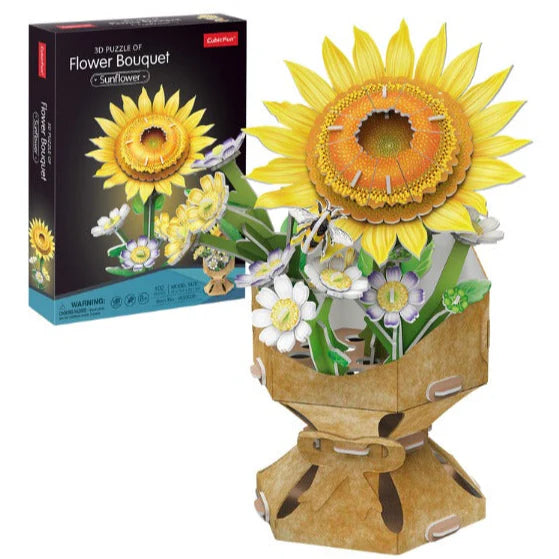 Cubic Fun 3D Puzzle Flower Bouquet Sunflower (8470815572167)