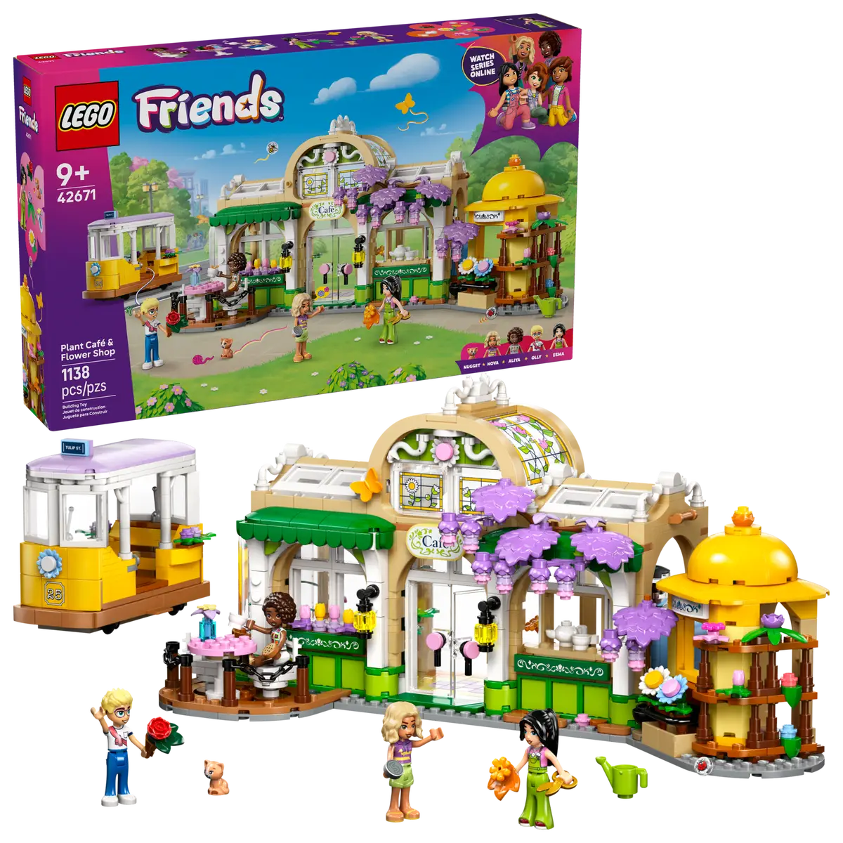Lego Friends Plant Cafe & Flower Shop 42671 (8384548962503)