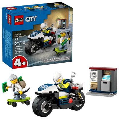 Lego City Police Motorcycle Chase 60455 (8384503840967)