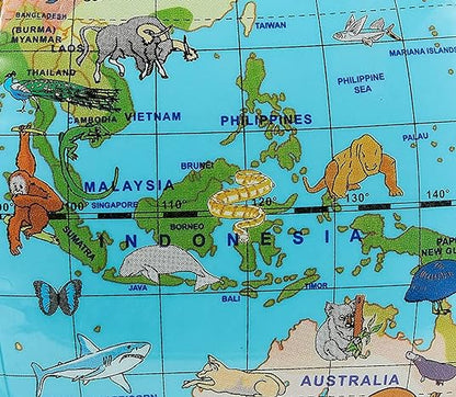 Inflatable World Globe Animal (4581599838243)