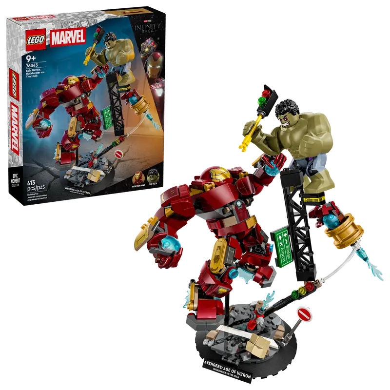 Lego SH Epic Battle: Hulkbuster vs The Hulk 76343