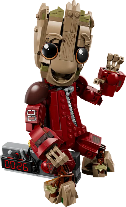 Lego SH Ravager Jumpsuit Groot 76341