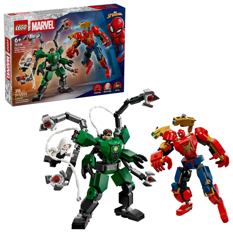 Lego SH Mech Battle: Spider-Man vs Doc Ock 76338