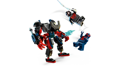 Lego SH Miles Morales Mech vs Spider-Man 76337