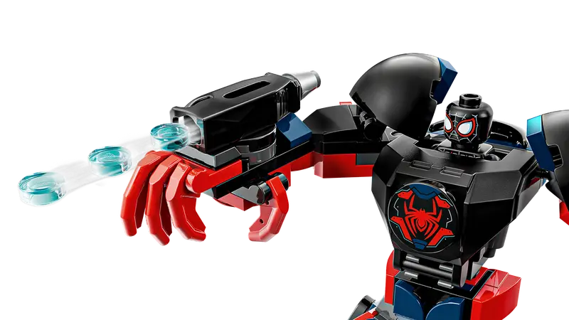 Lego SH Miles Morales Mech vs Spider-Man 76337