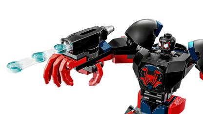Lego SH Miles Morales Mech vs Spider-Man 76337