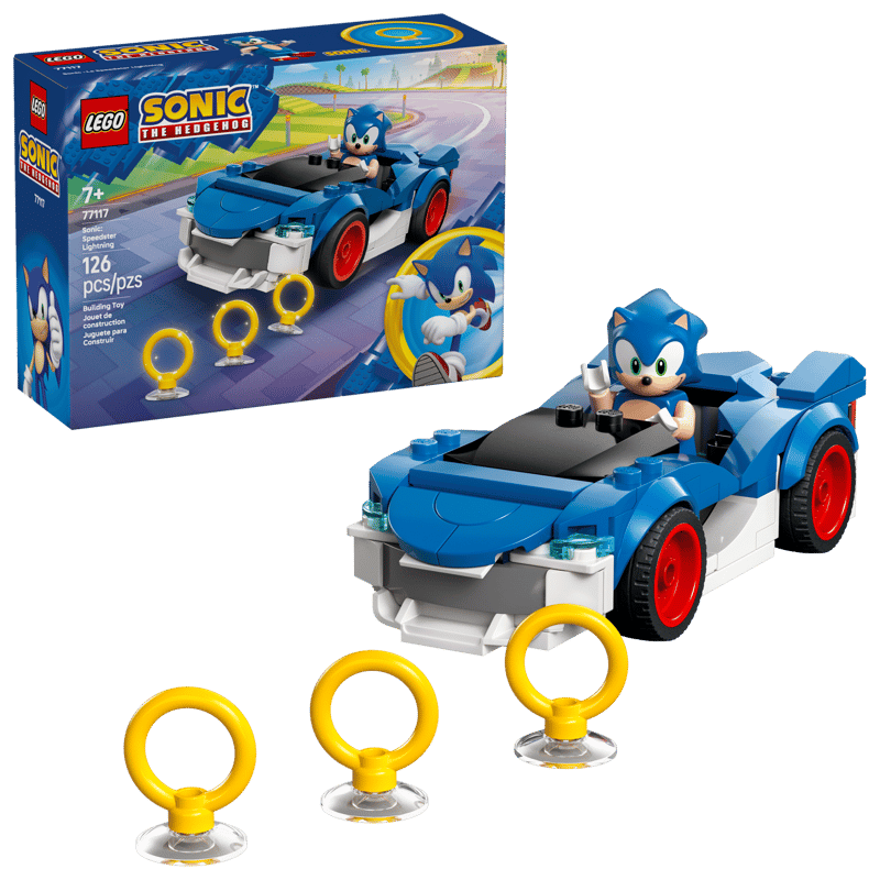 Lego Sonic Speedster Lightning 77117