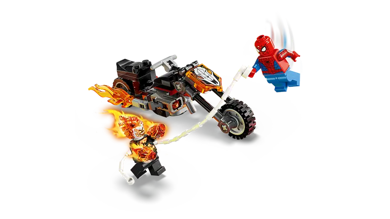 Lego SH Spider-Man vs Ghost Rider 76335
