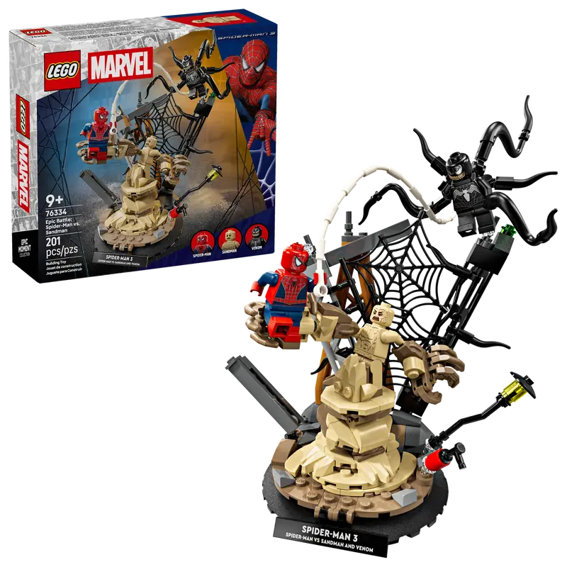 Lego SH Epic Battle: Spider-Man vs Sandman 76334