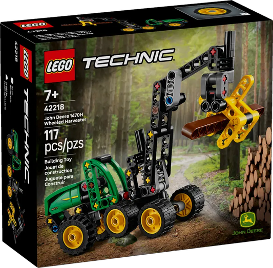 Lego Tech John Deere 1470H Wheeled Harvester 42218