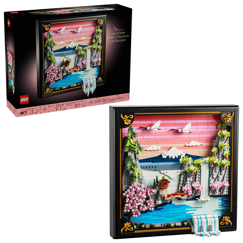 Lego Art Japanese Cherry Blossom Landscape 31218