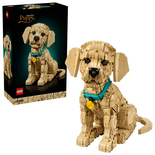 Lego Icon Golden Retriever Puppy 11384