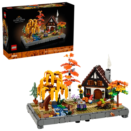 Lego Icon Autumn Cottage Garden 11372