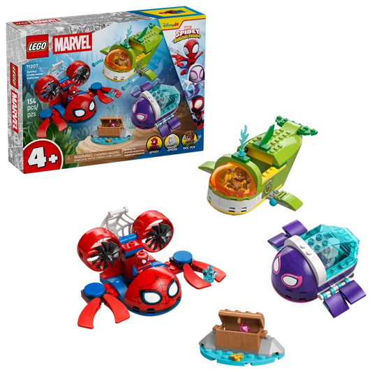 Lego SH Spidey Underwater Vehicles 11207