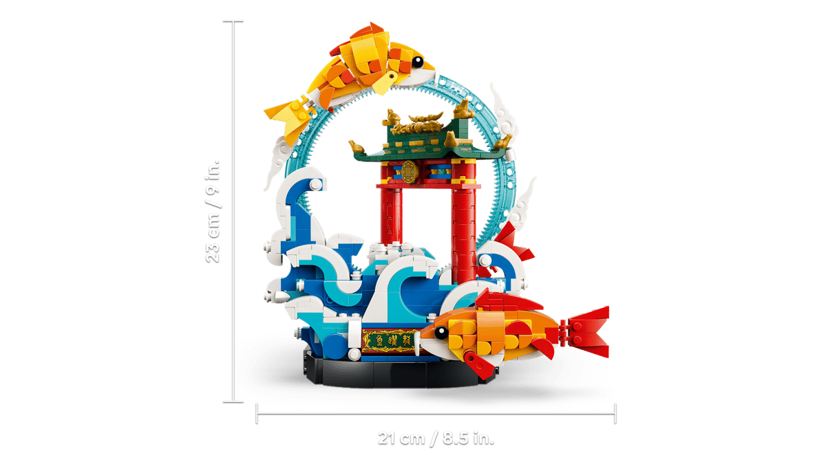 Lego Chinese NY Prosperity Carp Leaping 80120