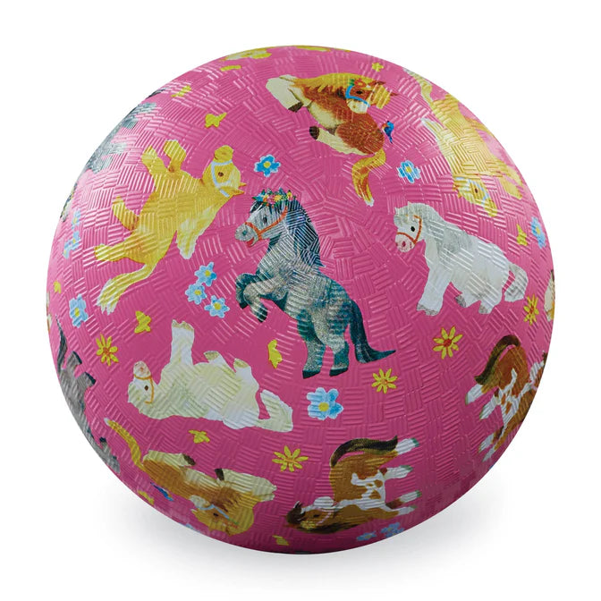 CC 7" Pretty Ponies Ball (8298045669575)