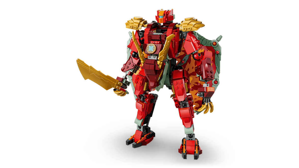 Lego Nin Wyldfyre's Transforming Dragon Mech 71868