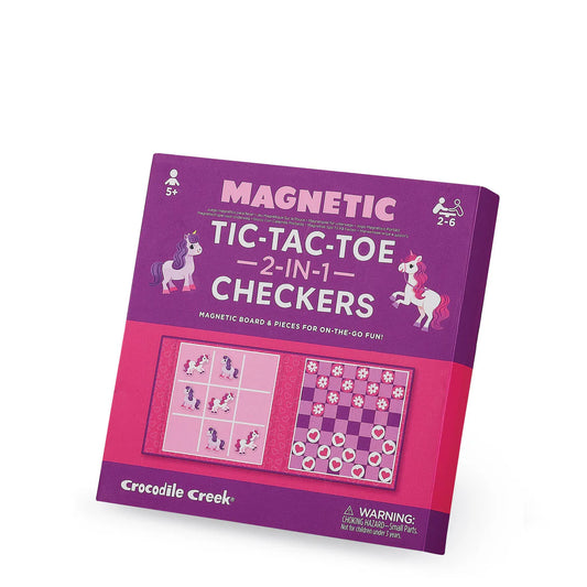 CC Magnetic Games Tic Tac Toe Unicorns