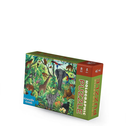 CC Holographic Puzzle Jungle Paradise 50pc