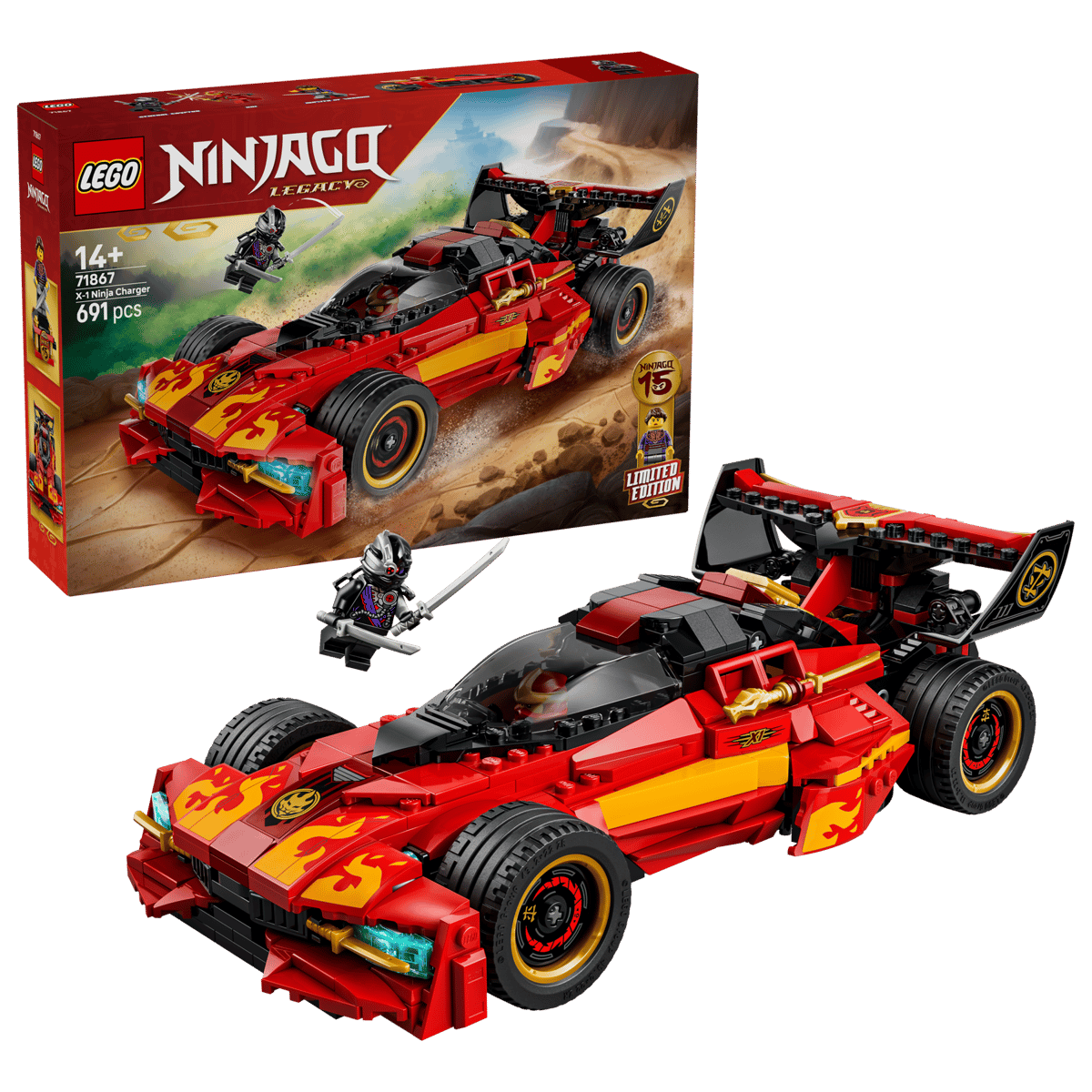 Lego Nin X-1 Ninja Charger 15th Anniversary 71867