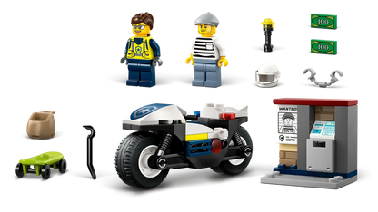 Lego City Police Motorcycle Chase 60455 (8384503840967)