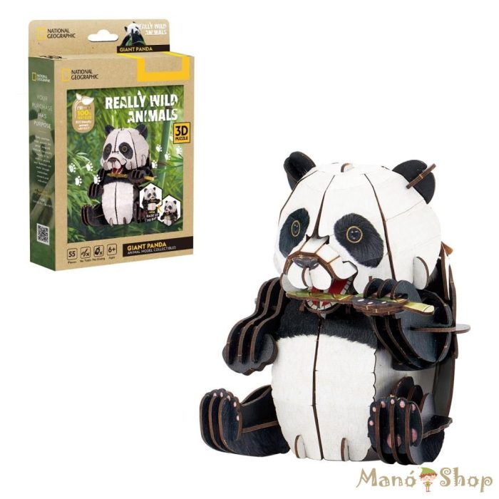 Cubic Fun 3D Puzzle Wild Animals Giant Panda (8470815342791)