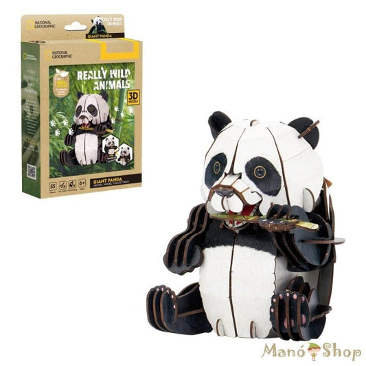 Cubic Fun 3D Puzzle Wild Animals Giant Panda (8470815342791)