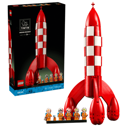 Lego Ideas Tintin Moon Rocket 21367