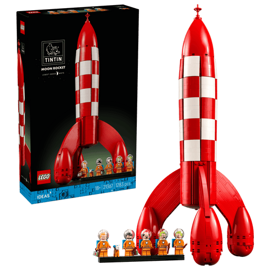 Lego Ideas Tintin Moon Rocket 21367