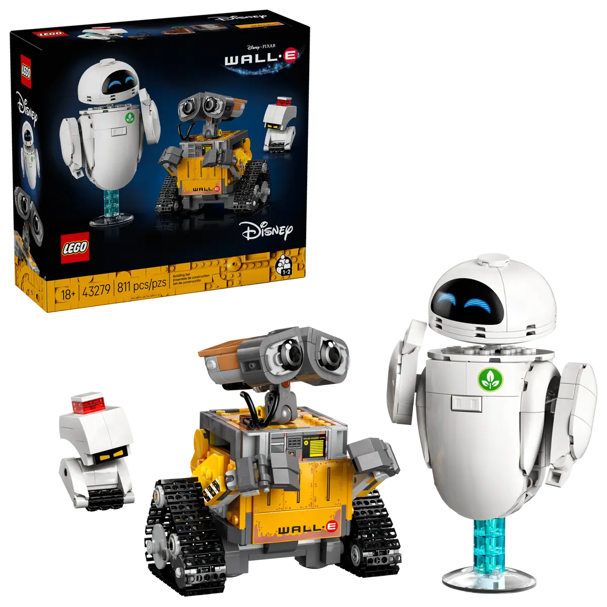 Lego Disney WALL-E and EVE 43279 (8469011267783)