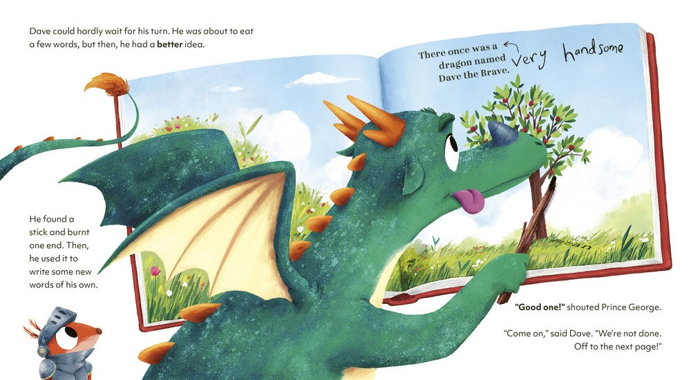Dragon Dave The Not So Brave HB (8386234941639)