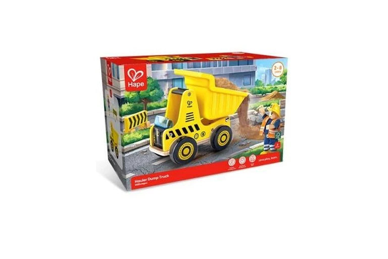 Hape Hauler Dump Truck (8156369813703)