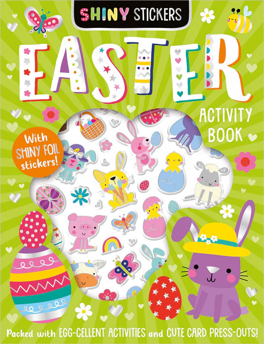 Easter Activity Book with Shiny Stickers
