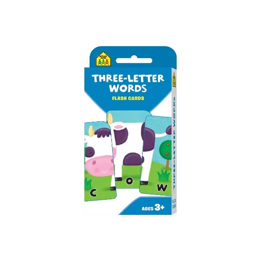 SZ Three-Letter Words Flash Cards