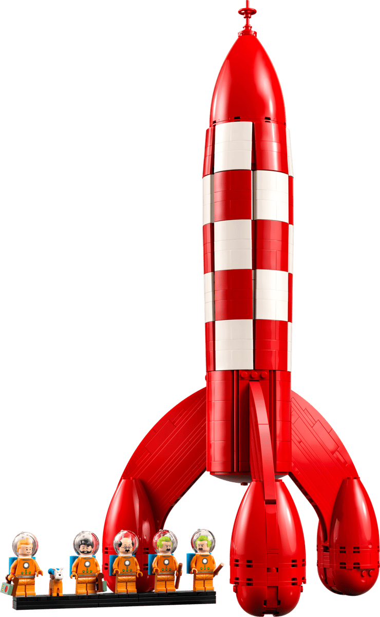 Lego Ideas Tintin Moon Rocket 21367
