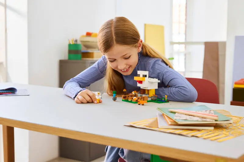 Lego Minecraft Chicken Farm 21585