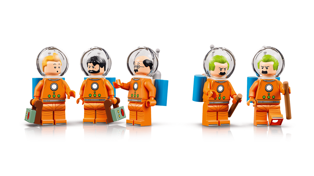 Lego Ideas Tintin Moon Rocket 21367