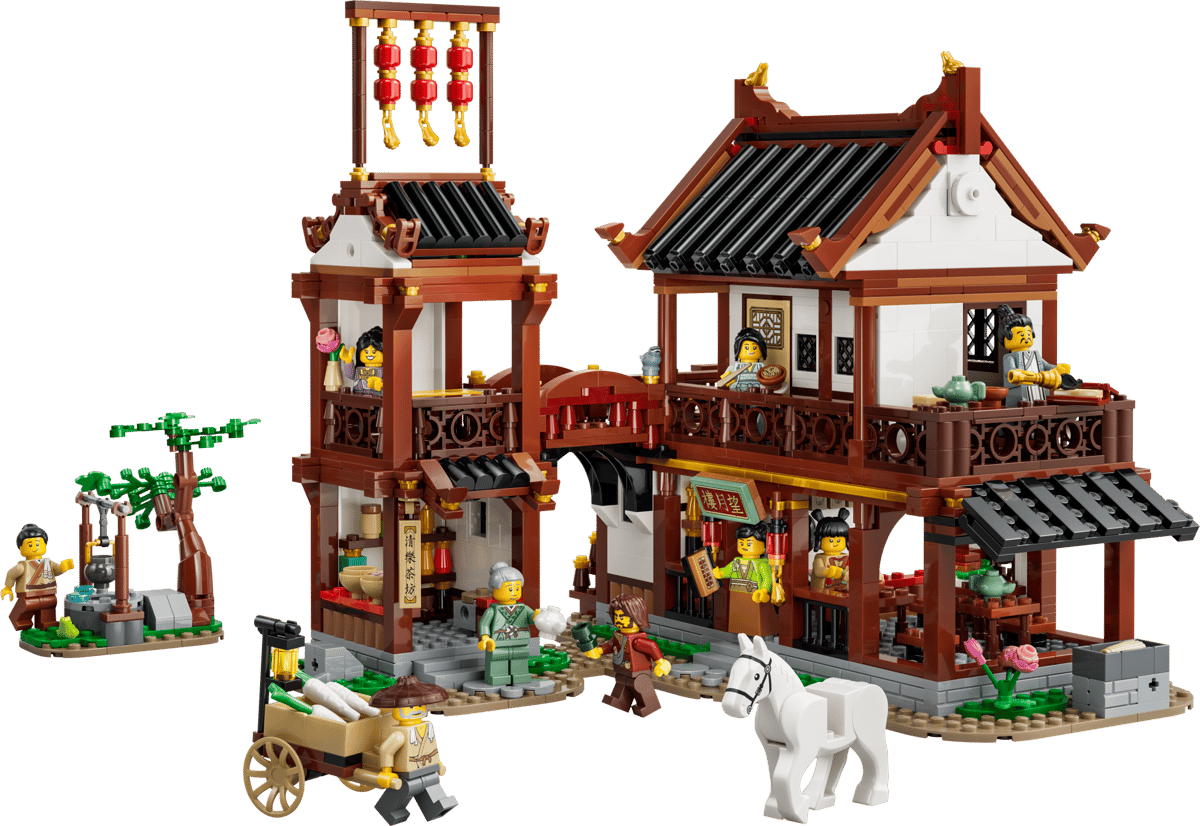 Lego Chinese NY Ancient Moon-Gazing Inn 80121