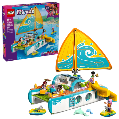 Lego Friends Travel Boat Adventure 42664 (8384548929735)