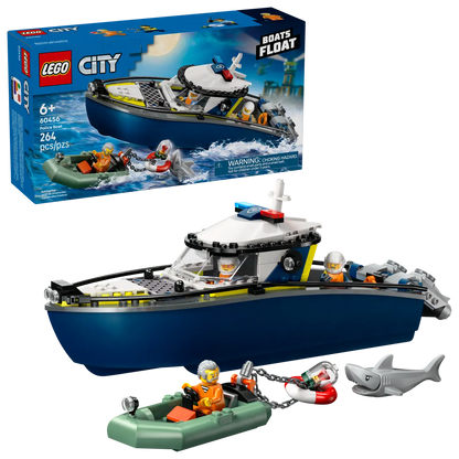 Lego City Police Boat Chase 60456 (8384503873735)