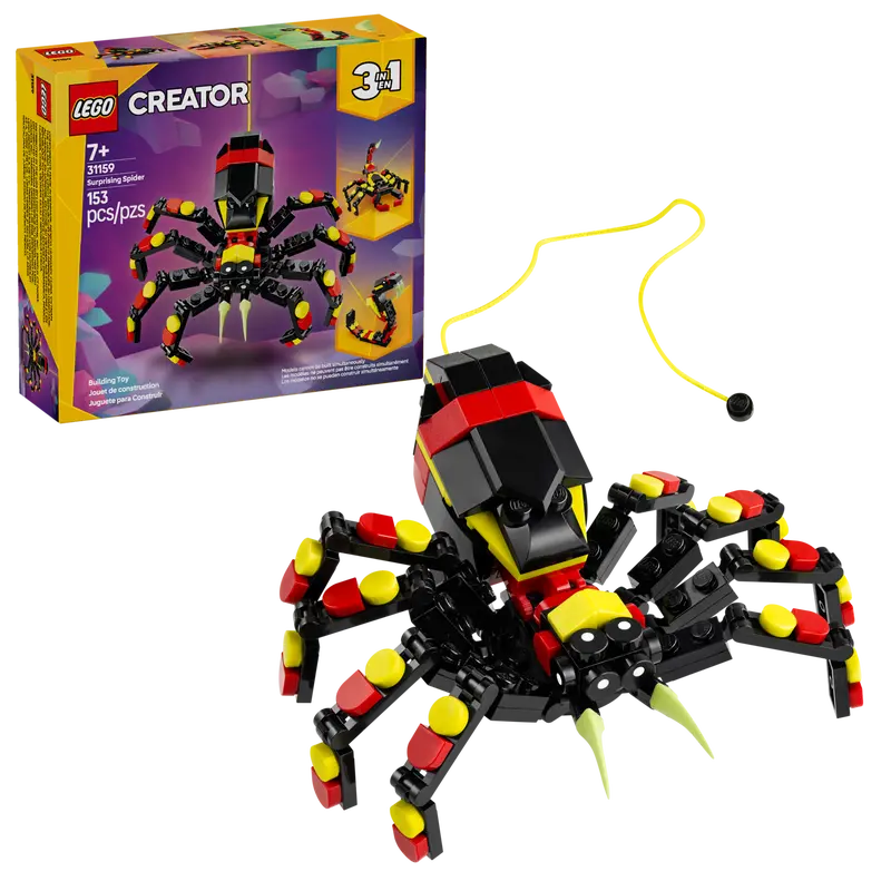Lego Creator Wild Animals: Surprising Spider 31159 (8285783687367)
