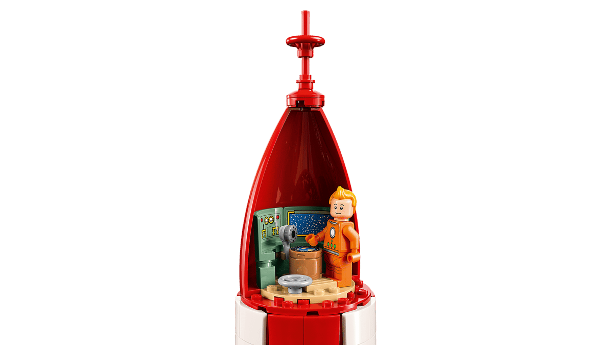 Lego Ideas Tintin Moon Rocket 21367