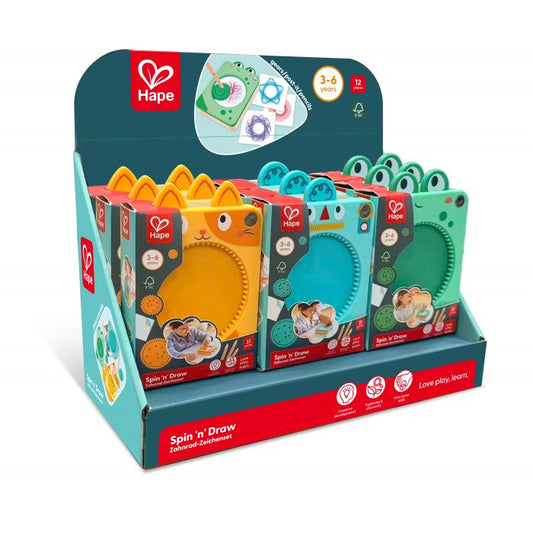 Hape Spin n Draw Mandala Kits Cat