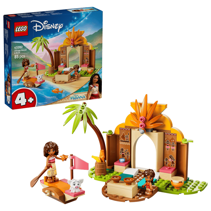Lego Disney Village House & Boat 43282