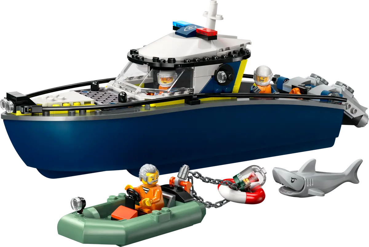 Lego City Police Boat Chase 60456 (8384503873735)