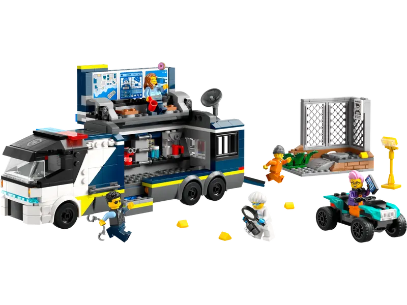 Lego City Police Mobile Crime Lab Truck 60418 (7859471417543)