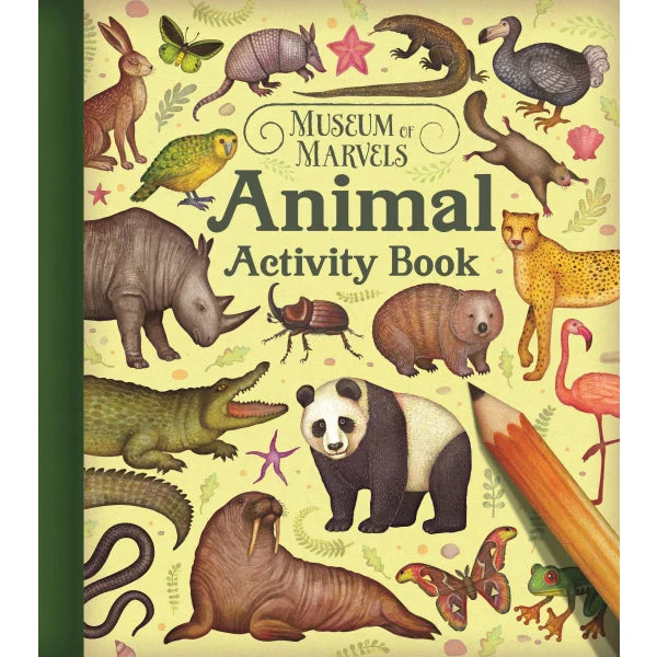 Museum of Marvels Animal Activity Book (8242286985415)