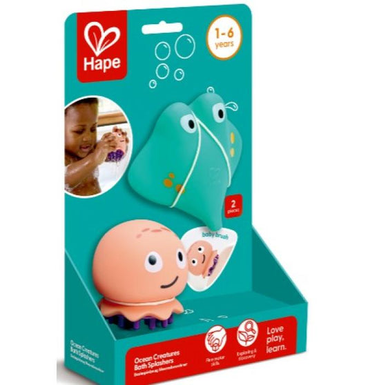 Hape Ocean Creatures Bath Splashers